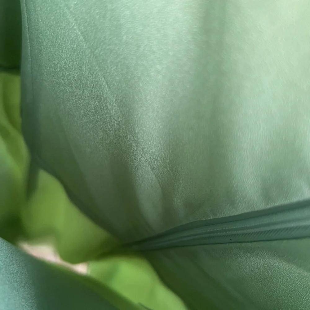 🆕 🌿Dress the Population XXL Mint Green Asymmetrical Maxi Wedding Evening Gown🌿 - Picture 8 of 14